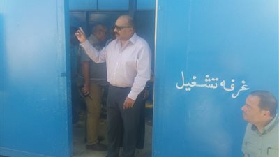 تطبيق منظومة الكلور الغاز في مجمع محطات أبوسلطان البلد (صور)