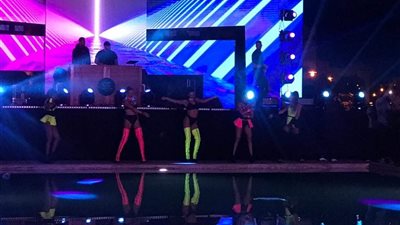 مروان موسى يشعل حفله على هامش مهرجان الجونة السينمائي 