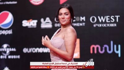 ثراء جبيل بإطلالة مثيرة في ختام مهرجان الجونة.. صور