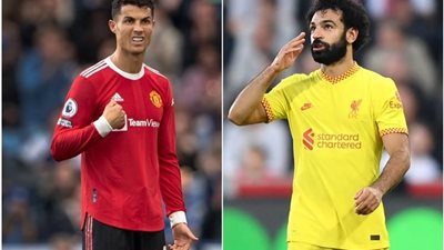 كلوب يُقارن بين صلاح ورونالدو قبل موقعة ليفربول واليونايتد