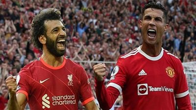 رونالدو ضد محمد صلاح.. التشكيل الرسمي لموقعة ليفربول ومانشستر يونايتد