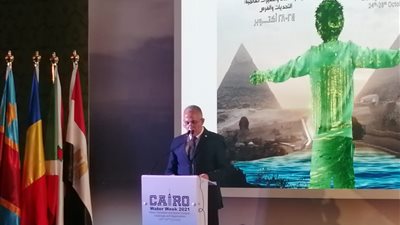 وزير الري: أسبوع القاهرة للمياه يناقش التحديات وإيجاد حلول علمية 