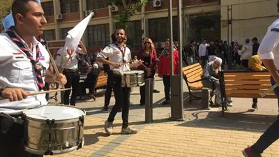 افتتاح مهرجان الأسر الطلابية بآداب عين شمس  