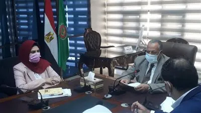 تفاصيل اجتماع لإنشاء طريق خرساني للشاحنات على الطريق الدولي الساحلي بالدقهلية 