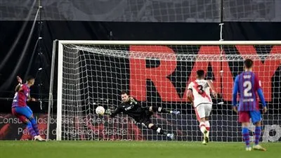 شاهد.. أهداف مباراة برشلونة ورايو فاليكانو اليوم في الدوري الإسباني 