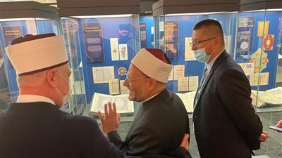 مفتي الجمهورية يشكر السفير المصري في سراييفو على نجاح زيارته للبوسنة