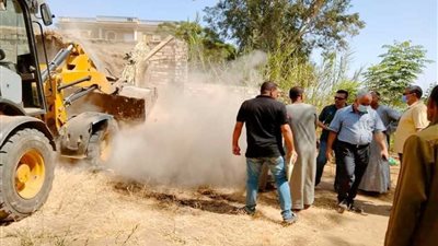 وزارة الري تنفذ 128 إزالة للتعديات بمختلف محافظات الجمهورية