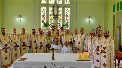 ختام الرياضة الروحية لكهنة وشمامسة إيبارشية الإسماعيلية وتوابعها