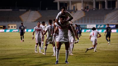 الزمالك يتقدم على طلائع الجيش بهدف نظيف في الشوط الأول