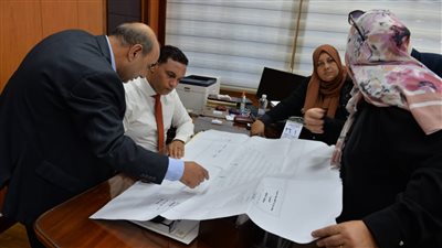 اعتماد المخطط والتصميم النهائي لموقف سندوب المجمع بالمنصورة (صور) 