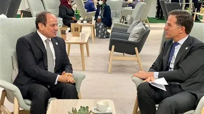عاجل.. السيسي يلتقي رئيس وزراء هولندا على هامش قمة جلاسجو