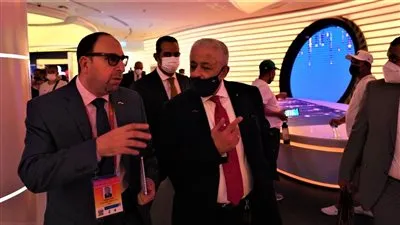 وزير التعليم يزور الجناح المصري بأكسبو 2020 بدبي