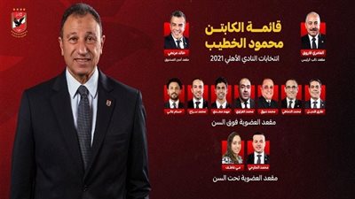 برنامج انتخابي غير مسبوق لقائمة الخطيب في الأهلي 