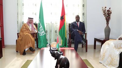 رئيس جمهورية غينيا بيساو يستقبل وزير الدولة لشؤون الدول الأفريقية