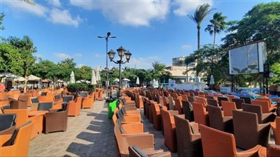 الفجر ترصد استعدادات جزيرة الورد للقاء القمة بالمنصورة (صور)