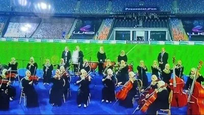 قائد أوركسترا النور والأمل يكشف تفاصيل مشاركتهم في مباراة 