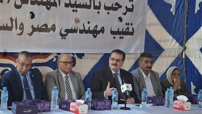 نقيب المهندسين وهيئة المكتب وأعضاء المجلس الأعلى فى زيارة تفقدية لنقابة المهندسين بالإسكندرية