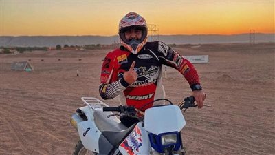 أسامة مهدي: رياضة الدراجات النارية تساعد على تنشيط السياحة بالمناطق الأثرية