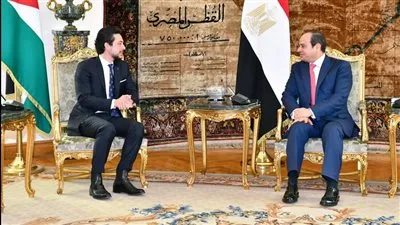 عاجل.. ولي عهد الأردن يُشيد بدور مصر المحوري في خدمة القضايا العربية