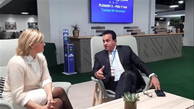 عبد الغفار يلتقى مدير قسم البيئة وتغير المناخ بمنظمة الصحة العالمية 