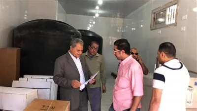 دعم قسم الكلى بوحدة العزيزة الصحية بالمنزلة بمحطة معالجة مياه جديدة