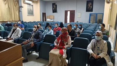 تدريب شباب الأطباء على طوارئ الأشعة والسونار بمستشفى أم المصريين بالجيزة