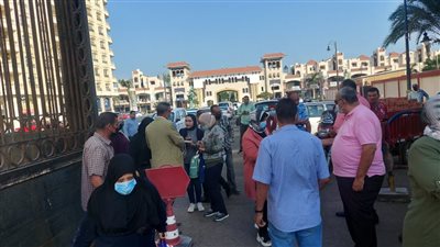 بدء تطبيق منع دخول العاملين دون كارت تطعيم لقاح كورونا ببورسعيد (صور)