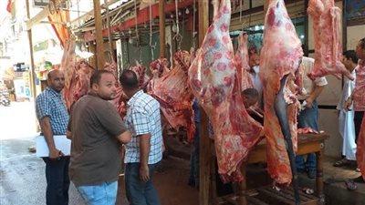 عاجل.. وفاة أشهر جزار في الفيوم خلال حملة تموينية