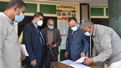 توفير وحدة متنقلة بالوحدة المحلية بالمنيا لتطعيم المواطنين بلقاح كورونا