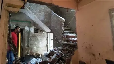 التحقيق في انهيار أحد العقارات نتيجة انفجار ماسورة غاز ببولاق الدكرور