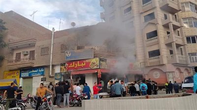 السيطرة على حريق نشب في مخبز بالفيوم