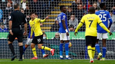 تشيلسي يسحق ليستر سيتي بالثلاثة في الدوري الإنجليزي