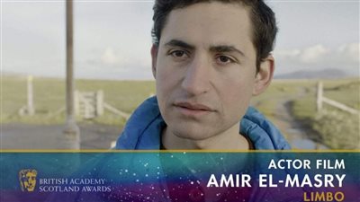 أمير المصري يفوز بجائزة أفضل ممثل في جوائز البافتا اسكتلندا