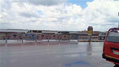 استمرار تساقط الأمطار لليوم الثالث في محافظة الإسكندرية