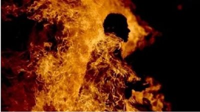 النيابة تتسلم التقرير الطبي فى جريمة إشعال سائق النيران فى زميله بالبساتين