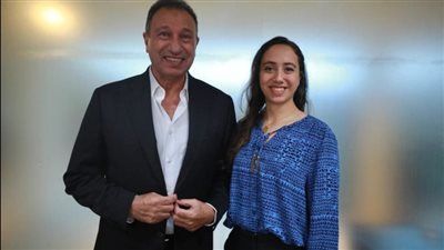 الخطيب: مي عاطف شخصية طموحة وتستطيع القيام بدورين في مجلس الادارة 