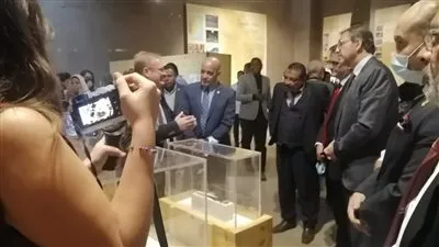 افتتاح معرض الآثار الخاص بالبعثة الإسبانية العاملة بمتحف النوبة 