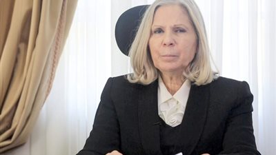 نص كلمة السفيرة هيفاء أبو غزالة بالمؤتمر الصحفي بشأن إنارة مبنى الجامعة العربية باللون البرتقالي