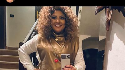 مي كساب تروج لدورها في مسلسل 