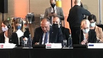 سامح شكري يشارك بالاجتماع الثاني للاتحاد الأوروبي ودول الجوار الجنوبي 