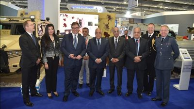 رئيس العربية للتصنيع يبحث مع وزير الدولة البريطاني العلاقات المشتركة