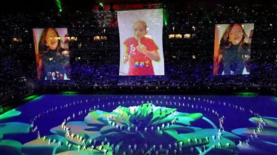 افتتاح رائع لبطولة كأس العرب 2021 (فيديو)