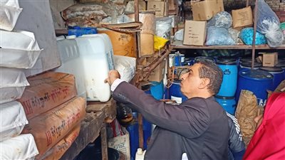 حملة تموينية مكبرة في مركزي شربين والمنصورة بالدقهلية (صور)