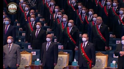 وزير العدل والنائب العام يشهدان أداء معاوني النيابة العامة اليمين القانونية (صور)