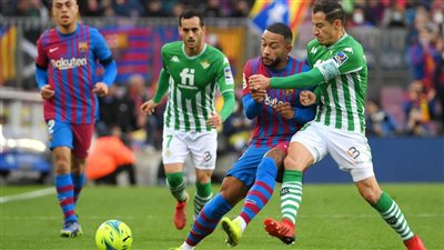 أهداف مباراة برشلونة وريال بيتيس في الدوري الإسباني