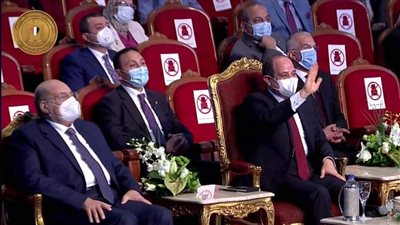 عاجل.. الرئيس السيسي يوجه الشكر للفنانة دنيا سمير غانم على مشاركتها في 