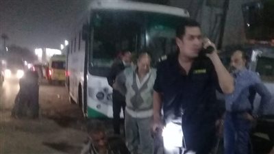 هبوط أرضي بحي غرب شبرا الخيمة (صور)