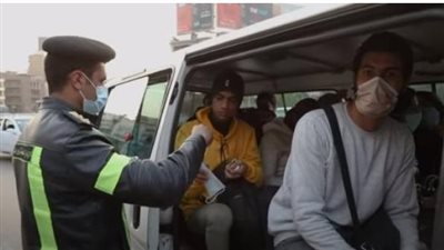 ضبط 8 آلاف شخص لعدم الالتزام بارتداء الكمامات الواقية
