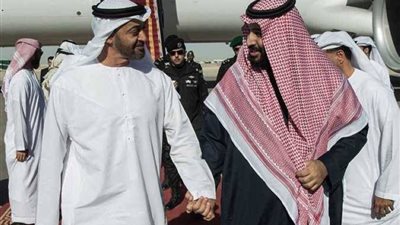 ولي العهد السعودي يبعث برقية لولي عهد أبو ظبي