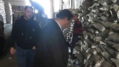 حملة تموينية تضبط 7 أطنان سكر تمويني في الدقهلية 